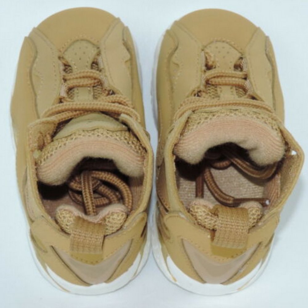 Jordan True Flight BT Toddlers Shoes Leather Golde - Picture 6 of 12